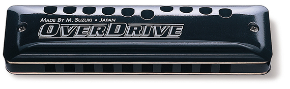 SUZUKI OVER DRIVE Harmonica Key F Theera Music