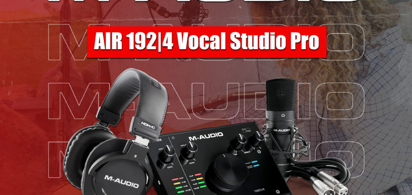 การใช้งาน M-Audio 192/4 Vocal Studio Pro