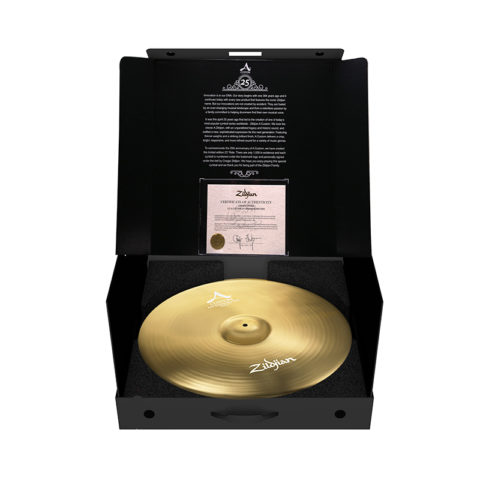 zildjian a custom 25th anniversary ride 23 de