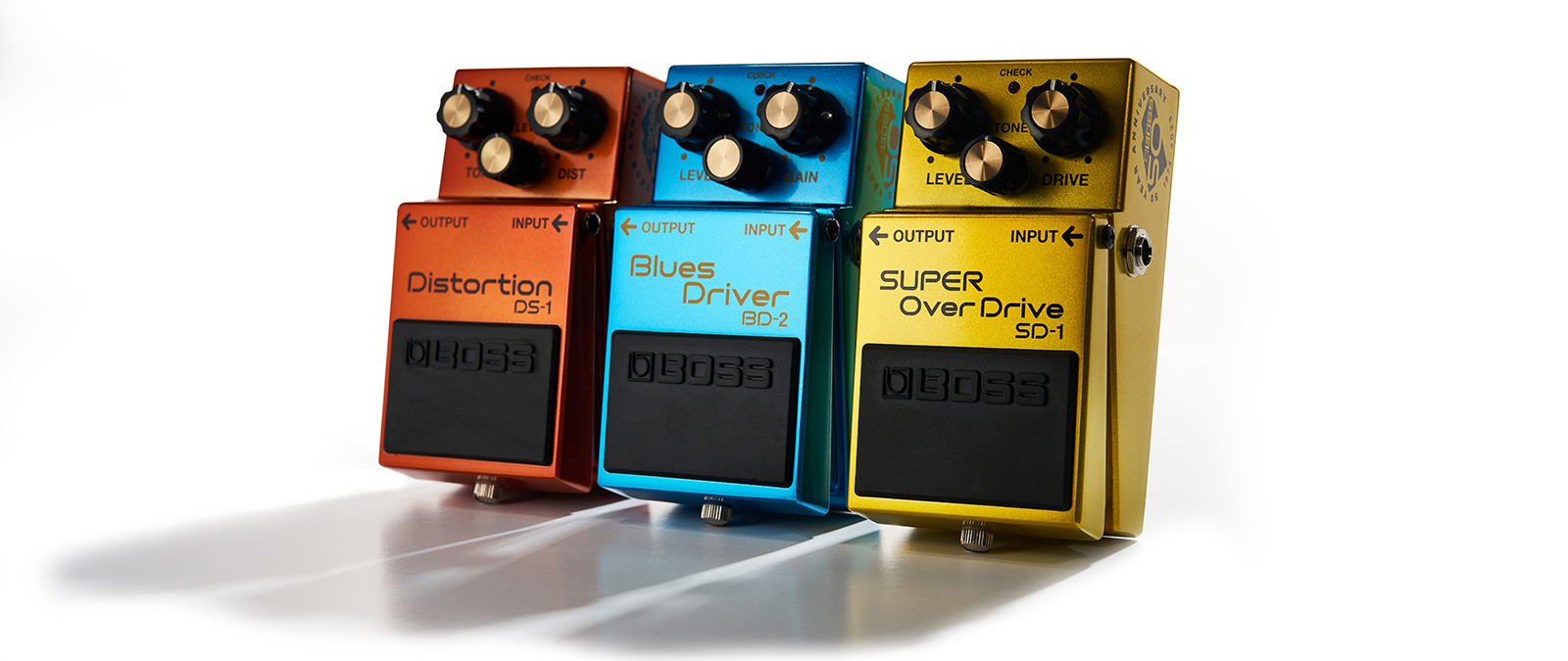 BOSS 50th Anniversary Pedals – Theera Music BOSS 50th Anniversary Pedals – Theera Music